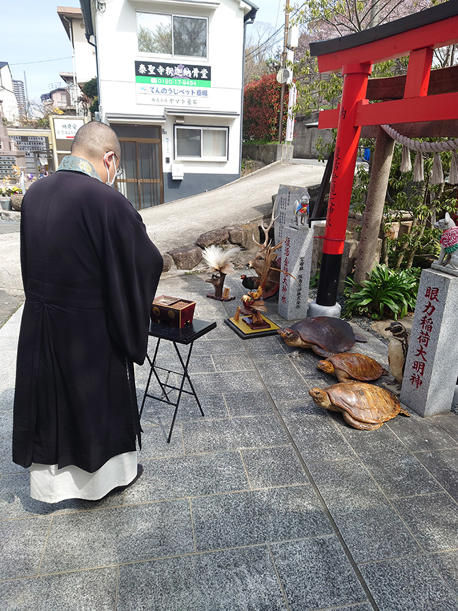 事故物件供養ブログ　剥製供養4 2022年5月